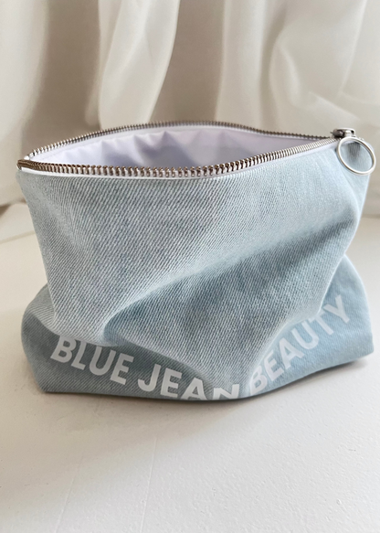 Blue Jean Signature Cosmetic Bag